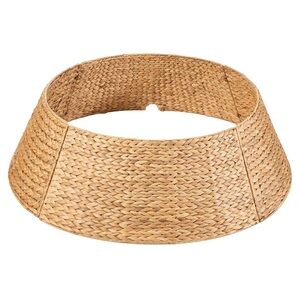 42in Woven Rattan Christmas Tree Collar